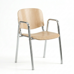 NxtChair ISO Chair — Wood with Armrests 2
